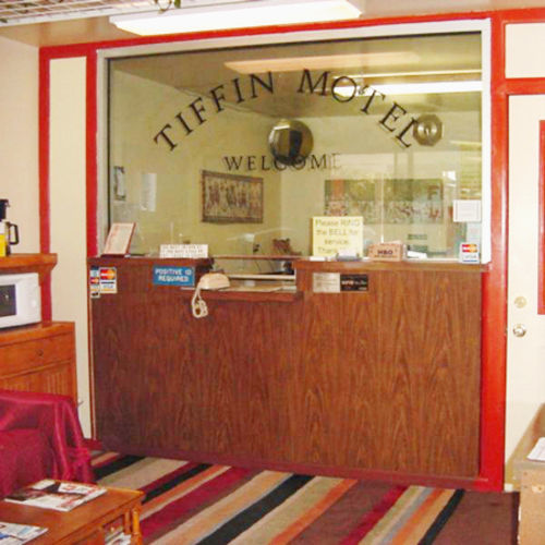 Tiffin Motel Beltér fotó